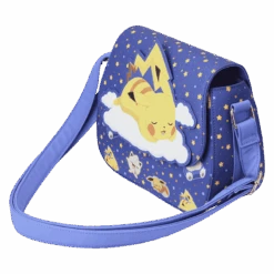 LOUNGEFLY Sleeping Pikachu And Friends Crossbody Bag -Loungefly PMTB0141 LFPOKEMONSLEEPINGPICKACHUANDFRIENDSCROSSBODYBAG1894QUARTER