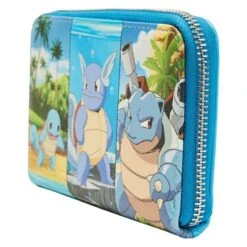 LOUNGEFLY Pokémon Squirtle Evolution Zip Around Wallet -Loungefly PMWA0137 3