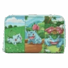 LOUNGEFLY Pokémon Bulbasaur Evolution Zip Around Wallet -Loungefly PMWA0146 LFPOKEMONBULBASAUREVOLUTIONZIPAROUNDWALLET0206FRONT