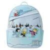 LOUNGEFLY Charlie Brown Ice Skating Mini Backpack -Loungefly PNBK0020 1