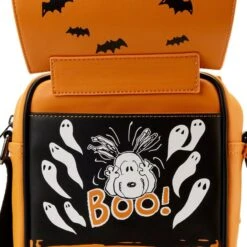 LOUNGEFLY Peanuts Great Pumpkin Snoopy Doghouse Crossbody Bag -Loungefly PNTB0009 5