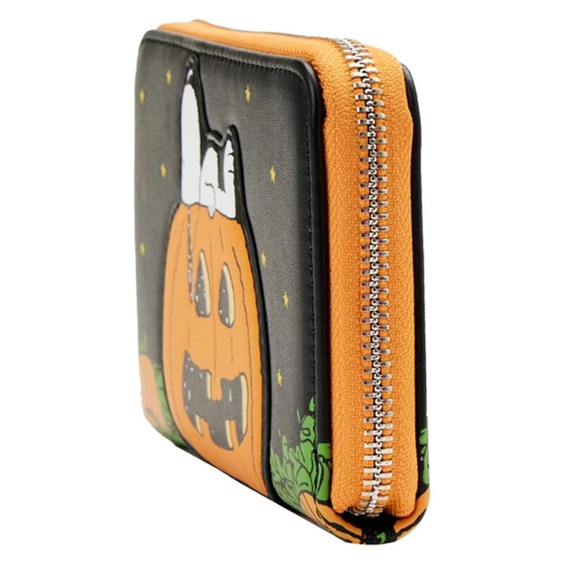 LOUNGEFLY Peanuts Great Pumpkin Snoopy Zip Around Wallet 4 LOUNGEFLY Peanuts Great Pumpkin Snoopy Zip Around Wallet - Image 2