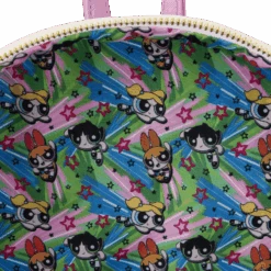 LOUNGEFLY Powerpuff Girls Triple Pocket Backpack 19 LOUNGEFLY Powerpuff Girls Triple Pocket Backpack -Loungefly PPGBK0001 LFCNPOWERPUFFGIRLSTRIPLEPOCKETBACKPACK0296INSIDE