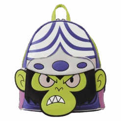 LOUNGEFLY Powerpuff Girls Mojo Jojo Glow Cosplay Mini Backpack