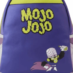 LOUNGEFLY Powerpuff Girls Mojo Jojo Glow Cosplay Mini Backpack -Loungefly PPGBK0002 LFCNPOWERPUFFGIRLSMOJOJOJOCOSPLAYMINIBACKPACK0311DETAIL