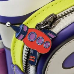 LOUNGEFLY Powerpuff Girls Mojo Jojo Glow Cosplay Mini Backpack -Loungefly PPGBK0002 LFCNPOWERPUFFGIRLSMOJOJOJOCOSPLAYMINIBACKPACK0314ZIPPER