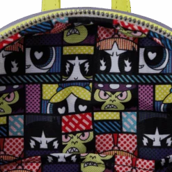 LOUNGEFLY Powerpuff Girls Mojo Jojo Glow Cosplay Mini Backpack -Loungefly PPGBK0002 LFCNPOWERPUFFGIRLSMOJOJOJOCOSPLAYMINIBACKPACK0315INSIDE
