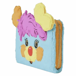 LOUNGEFLY Popples Cosplay Plush Zip Around Wallet -Loungefly PPPLWA0001 LFHASBROPOPPLESCOSPLAYPLUSHZIPAROUNDWALLET1619SIDE