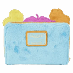 LOUNGEFLY Popples Cosplay Plush Zip Around Wallet -Loungefly PPPLWA0001 LFHASBROPOPPLESCOSPLAYPLUSHZIPAROUNDWALLET1622BACK
