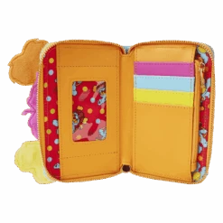 LOUNGEFLY Popples Cosplay Plush Zip Around Wallet -Loungefly PPPLWA0001 LFHASBROPOPPLESCOSPLAYPLUSHZIPAROUNDWALLET1623INSIDE