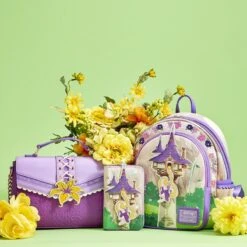 LOUNGEFLY Tangled Rapunzel Swinging From The Tower Mini Backpack -Loungefly RAPUNZEL SWINGING 024 2
