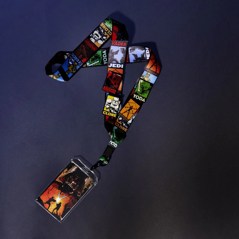LOUNGEFLY Star Wars Revenge Of The Sith Lanyard And Pin Set 4 LOUNGEFLY Star Wars Revenge Of The Sith Lanyard And Pin Set - Image 2