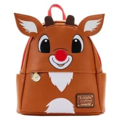 LOUNGEFLY Exclusive - Rudolph The Red-Nosed Reindeer Light Up Cosplay Mini Backpack