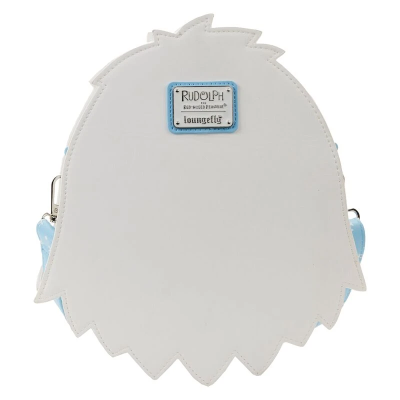 LOUNGEFLY Rudolph The Red-Nosed Reindeer Bumble Head Crossbody Bag 8 LOUNGEFLY Rudolph The Red-Nosed Reindeer Bumble Head Crossbody Bag - Image 6