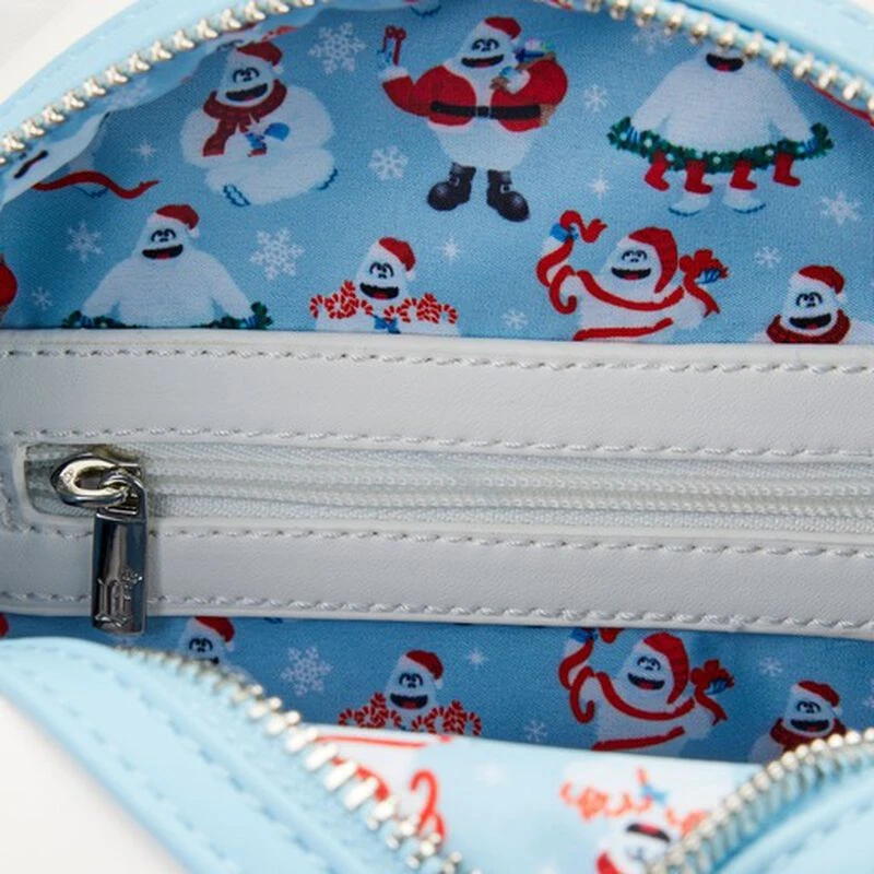 LOUNGEFLY Rudolph The Red-Nosed Reindeer Bumble Head Crossbody Bag 9 LOUNGEFLY Rudolph The Red-Nosed Reindeer Bumble Head Crossbody Bag - Image 7