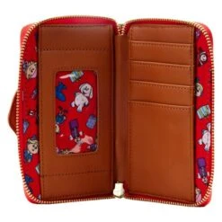 LOUNGEFLY Exclusive - Rudolph The Red-Nosed Reindeer And Santa Cosplay Zip Around Wallet -Loungefly RRSWA0002 4