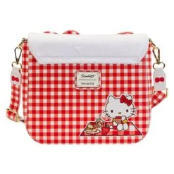LOUNGEFLY Hello Kitty Gingham Crossbody Bag -Loungefly SANTB1683 4