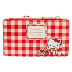 LOUNGEFLY Hello Kitty Gingham Cosplay Flap Wallet 8 LOUNGEFLY Hello Kitty Gingham Cosplay Flap Wallet -Loungefly SANWA0954 3