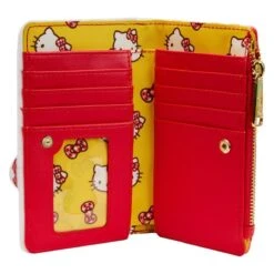 LOUNGEFLY Hello Kitty Gingham Cosplay Flap Wallet 9 LOUNGEFLY Hello Kitty Gingham Cosplay Flap Wallet -Loungefly SANWA0954 4