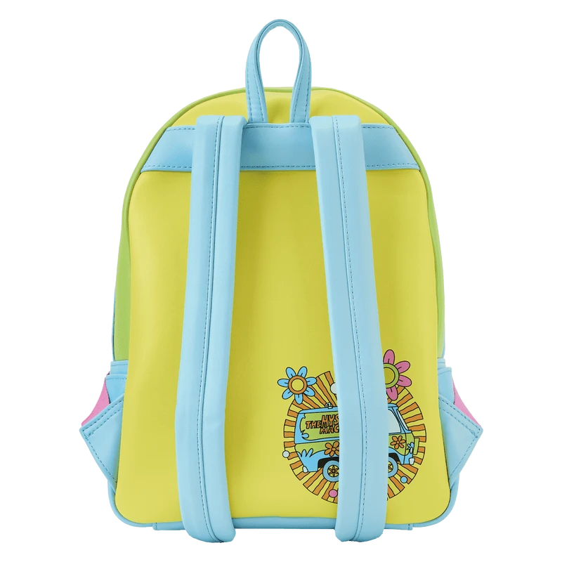 LOUNGEFLY Scooby-Doo Psychedelic Monster Chase Glow Mini Backpack 8 LOUNGEFLY Scooby-Doo Psychedelic Monster Chase Glow Mini Backpack - Image 6