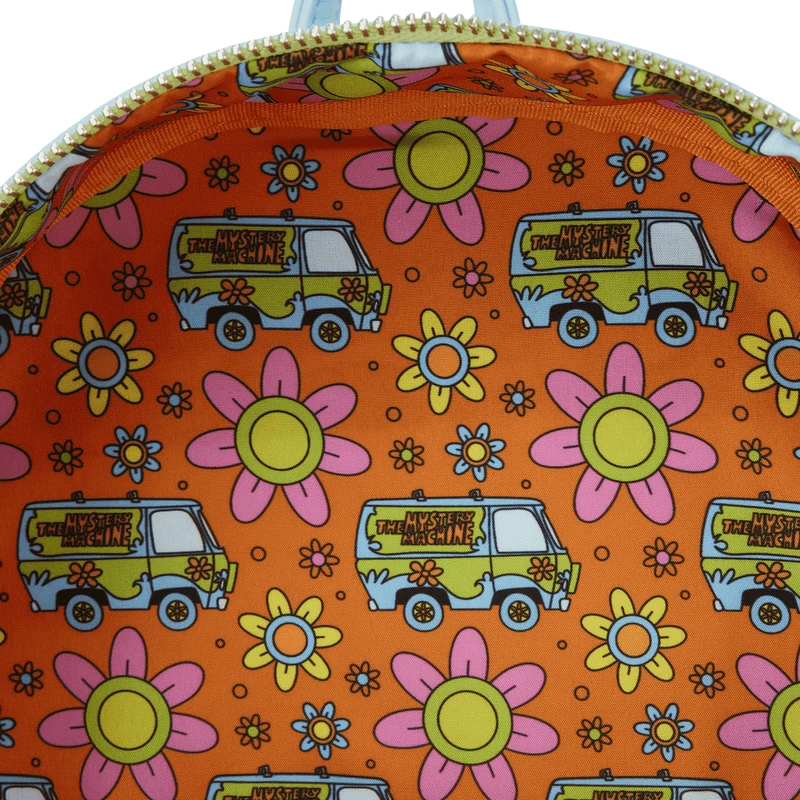 LOUNGEFLY Scooby-Doo Psychedelic Monster Chase Glow Mini Backpack 10 LOUNGEFLY Scooby-Doo Psychedelic Monster Chase Glow Mini Backpack - Image 8