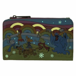LOUNGEFLY Scooby-Doo Psychedelic Monster Chase Glow Flap Wallet -Loungefly SBDWA0005 LFSCOOBYDOOPSYCHEDELICMONSTERCHASEGITDFLAPWALLET0463GLOW