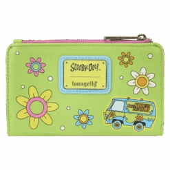 LOUNGEFLY Scooby-Doo Psychedelic Monster Chase Glow Flap Wallet -Loungefly SBDWA0005 LFSCOOBYDOOPSYCHEDELICMONSTERCHASEGITDFLAPWALLET0466BACK