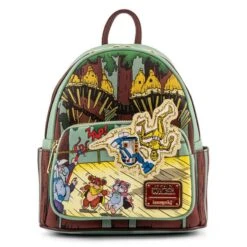 LOUNGEFLY Exclusive - Ewoks And Droids Glow In The Dark Mini Backpack