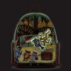 LOUNGEFLY Exclusive - Ewoks And Droids Glow In The Dark Mini Backpack 11 LOUNGEFLY Exclusive - Ewoks And Droids Glow In The Dark Mini Backpack -Loungefly STBK0262 3