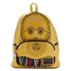 LOUNGEFLY Star Wars Celebration 2022 - C-3PO Cosplay Mini Backpack -Loungefly STBK0287 1