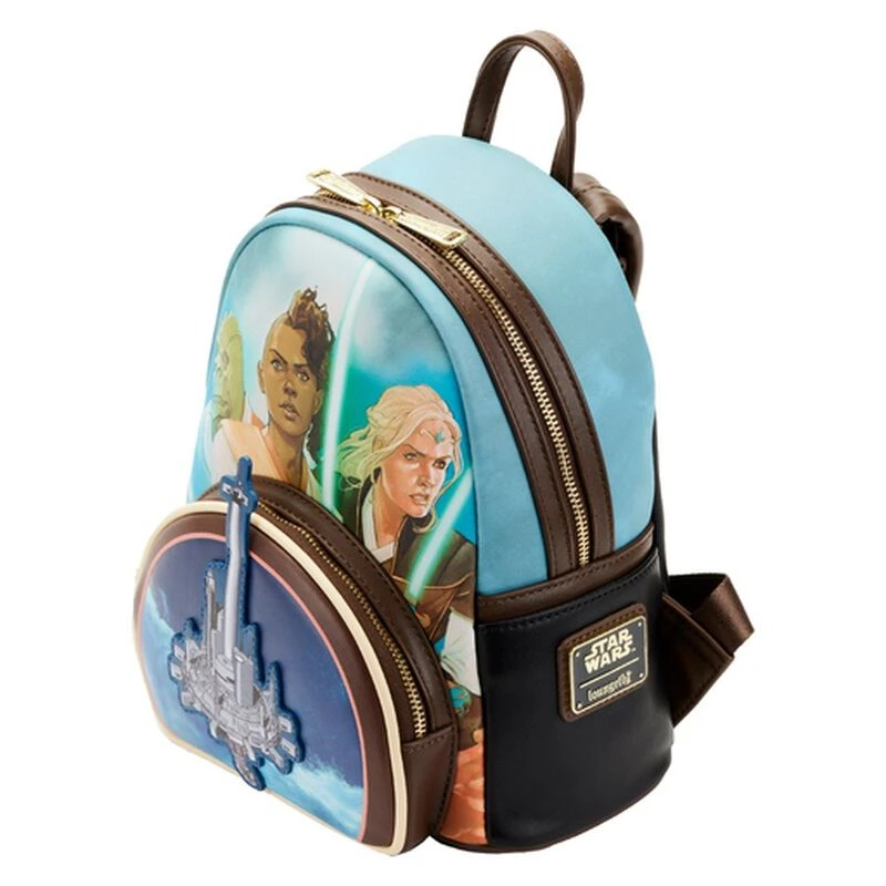LOUNGEFLY Star Wars: The High Republic Comic Cover Mini Backpack 4 LOUNGEFLY Star Wars: The High Republic Comic Cover Mini Backpack - Image 2