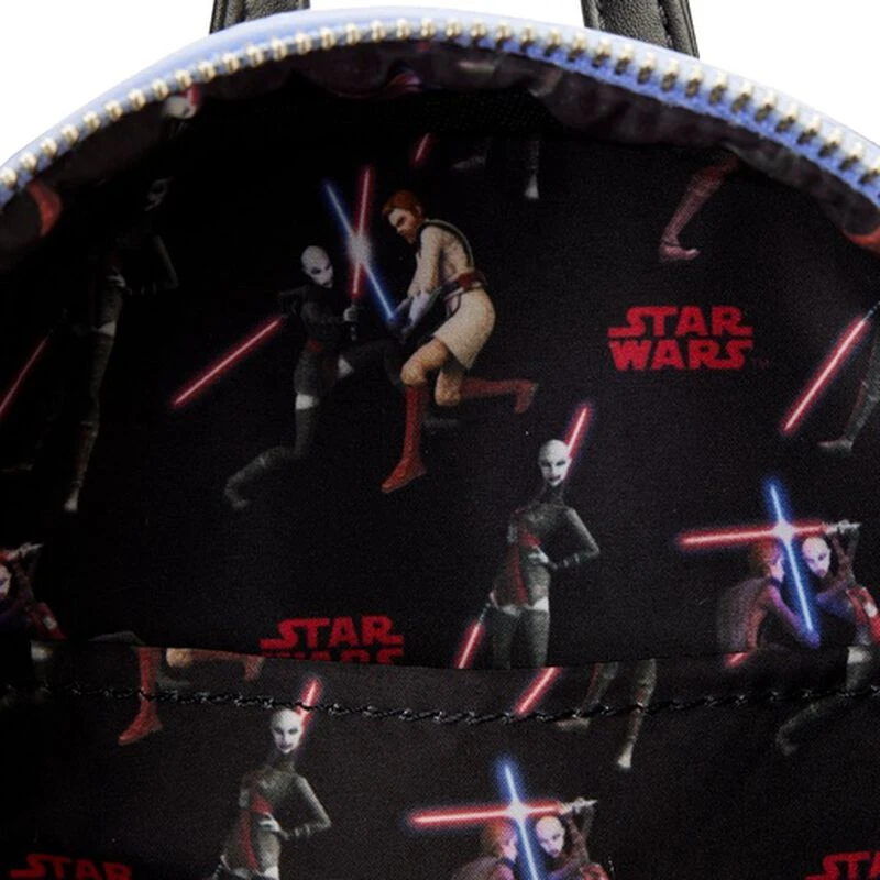 LOUNGEFLY NYCC Exclusive - Asajj Ventress Mini Backpack 8 LOUNGEFLY NYCC Exclusive - Asajj Ventress Mini Backpack - Image 6