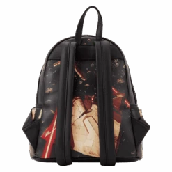 LOUNGEFLY Star Wars: Episode II – Attack Of The Clones Scene Mini Backpack 16 LOUNGEFLY Star Wars: Episode II – Attack Of The Clones Scene Mini Backpack -Loungefly STBK0385 LFSTARWARSEPISODETWOATTACKOFTHECLONESSCENEMINIBACKPACK0681BACK