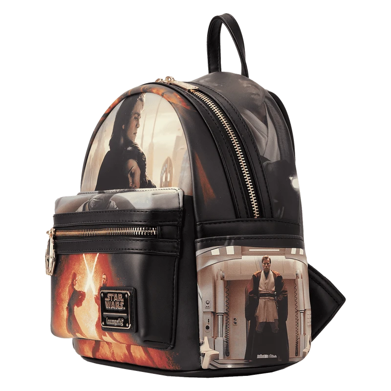 LOUNGEFLY Star Wars: Episode III Revenge Of The Sith Scene Mini Backpack 5 LOUNGEFLY Star Wars: Episode III Revenge Of The Sith Scene Mini Backpack - Image 3