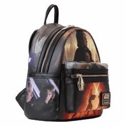 LOUNGEFLY Star Wars: Episode III Revenge Of The Sith Scene Mini Backpack 15 LOUNGEFLY Star Wars: Episode III Revenge Of The Sith Scene Mini Backpack -Loungefly STBK0388 LFSTARWARSEPISODETHREEREVENGEOFTHESITHSCENEMINIBACKPACK1639SIDE2