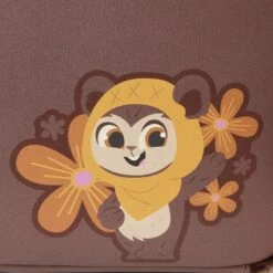 LOUNGEFLY Star Wars Plush Wicket Mini Backpack -Loungefly STBK0398 LFSTARWARSPLUSHPOCKETWICKETMINIBACKPACK1825DETAIL