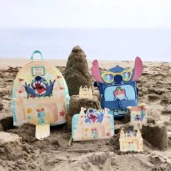 LOUNGEFLY Stitch Sandcastle Beach Surprise Mini Backpack 13 LOUNGEFLY Stitch Sandcastle Beach Surprise Mini Backpack -Loungefly STITCH SANDCASTLE BEACH SURPRISE 469 1
