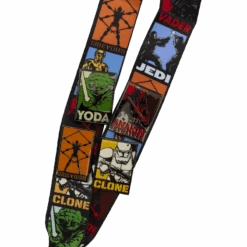 LOUNGEFLY Star Wars Revenge Of The Sith Lanyard And Pin Set 7 LOUNGEFLY Star Wars Revenge Of The Sith Lanyard And Pin Set -Loungefly STL0054 LFSTARWARSREVENGEOFTHESITHLANYARD0487