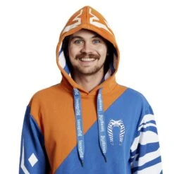 LOUNGEFLY Star Wars Ahsoka Tano Hoodie -Loungefly STLFHD0001 STARWARSAHSOKAHOODIE 005