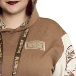 LOUNGEFLY Star Wars: Return Of The Jedi Light Vs. Dark Unisex Hoodie -Loungefly STLFHD0002 LFSTARWARS40THRETURNOFTHEJEDILIGHTVSDARKHOODIE 013