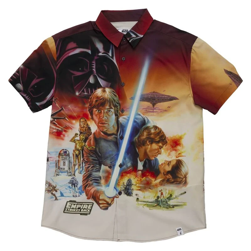LOUNGEFLY Star Wars: The Empire Strikes Back Camp Shirt 7 LOUNGEFLY Star Wars: The Empire Strikes Back Camp Shirt - Image 5