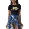 LOUNGEFLY Stitch Shoppe Star Wars™ Space Logo Ariana Top -Loungefly STSSSH0003 SSSTARWARSSPACELOGOARIANATOP 001