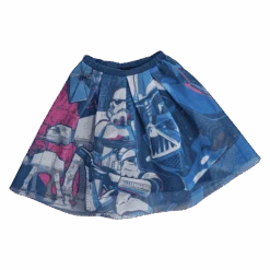 LOUNGEFLY Stitch Shoppe Dark Side Vs Light Side Heather Skirt -Loungefly STSSST0002 SSSTARWARSDARKSIDEVSLIGHTSIDEDOUBLESIDEDHEATHERSKIRTDARKSIDE
