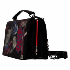 LOUNGEFLY Stitch Shoppe Dark Side Vs. Light Side Comic Book Crossbody Bag -Loungefly STSSTB0001 SSSTARWARSDARKSIDEVSLIGHTSIDECOMICBOOKLIGHTUPCROSSBODY1805DEARKSIDE