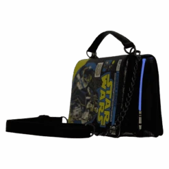 LOUNGEFLY Stitch Shoppe Dark Side Vs. Light Side Comic Book Crossbody Bag -Loungefly STSSTB0001 SSSTARWARSDARKSIDEVSLIGHTSIDECOMICBOOKLIGHTUPCROSSBODY1806LIGHTSIDE