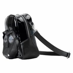 LOUNGEFLY Darth Vader Figural Helmet Crossbody Bag -Loungefly STTB0225 LFSTARWARSDARTHVADERFIGURALHELMETCROSSBODYBAG0531SIDE