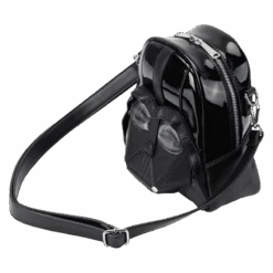 LOUNGEFLY Darth Vader Figural Helmet Crossbody Bag -Loungefly STTB0225 LFSTARWARSDARTHVADERFIGURALHELMETCROSSBODYBAG0532QUARTER