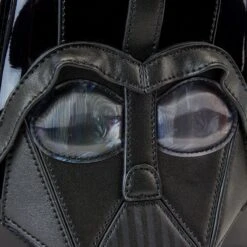 LOUNGEFLY Darth Vader Figural Helmet Crossbody Bag -Loungefly STTB0225 LFSTARWARSDARTHVADERFIGURALHELMETCROSSBODYBAG0533EYES