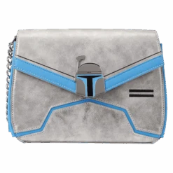 LOUNGEFLY Jango Fett Chain Strap Crossbody Bag