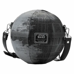 LOUNGEFLY Star Wars: Return Of The Jedi Death Star Figural Crossbody Bag -Loungefly STTB0235 LFSTARWARSRETURNOFTHEJEDI40THANNIVERSARYDEATHSTAR0382BACK